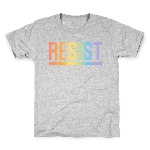 Rainbow Resist Kids T-Shirt