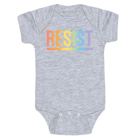 Rainbow Resist Baby One-Piece