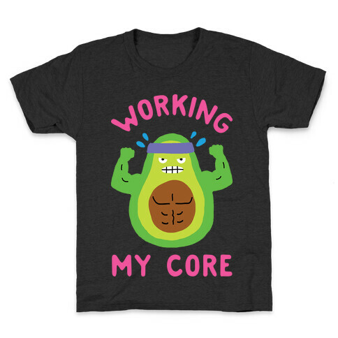 Working My Core Kids T-Shirt