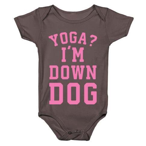 Yoga I'm Down Dog Baby One-Piece