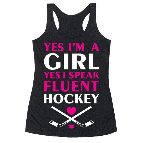 Fluent Hockey Racerback Tank Top