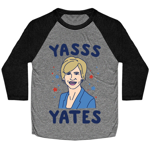 Yasss Yates Baseball Tee