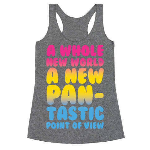 A New Pantastic Point of View Parody Racerback Tank Top