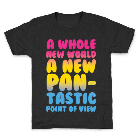 A New Pantastic Point of View Parody White Print Kids T-Shirt