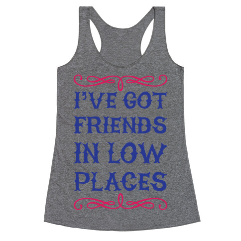 Low Places Racerback Tank Top