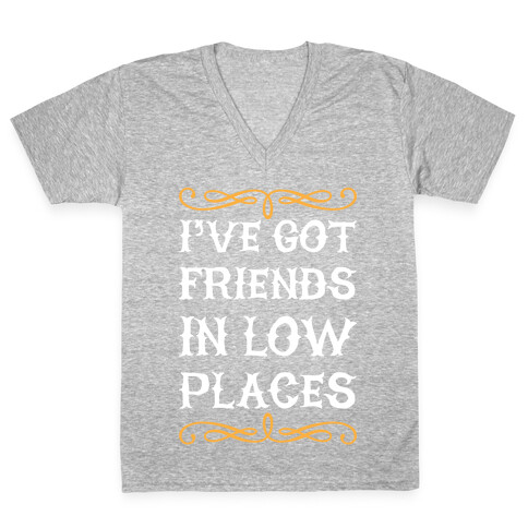 Low Places V-Neck Tee Shirt