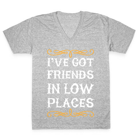 Low Places V-Neck Tee Shirt