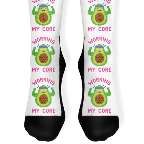 Working My Core Sock