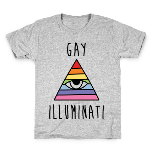 Gay Illuminati  Kids T-Shirt