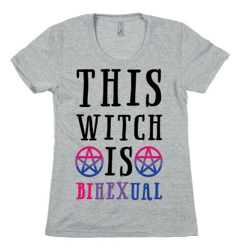 This Witch Is Bihexual Womens T-Shirt