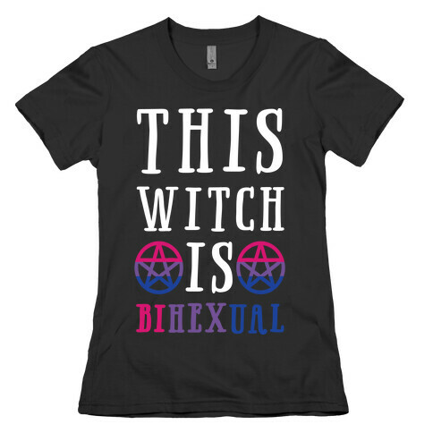This Witch Is Bihexual Womens T-Shirt