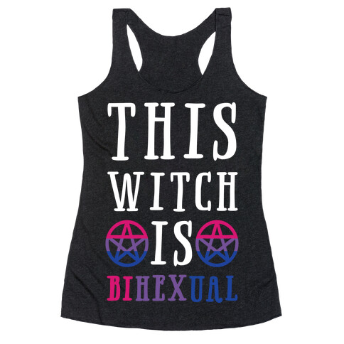 This Witch Is Bihexual Racerback Tank Top