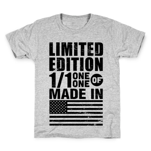 Limited Edition Made In America Kids T-Shirt