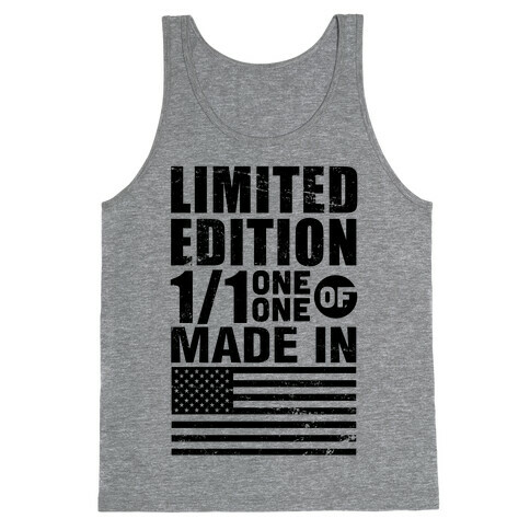 Limited Edition Made In America Tank Top