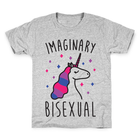 Imaginary Bisexual Unicorn Kids T-Shirt