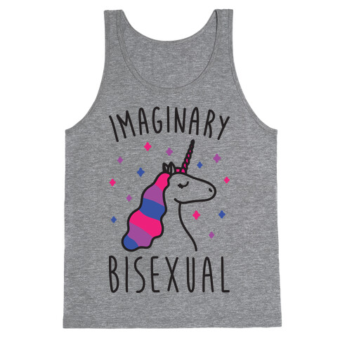 Imaginary Bisexual Unicorn Tank Top