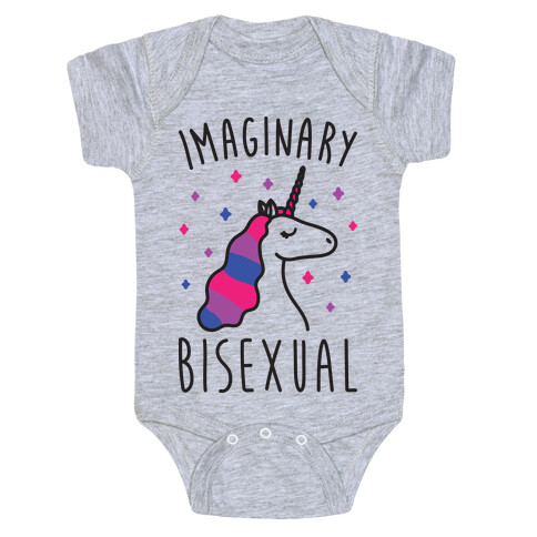Imaginary Bisexual Unicorn Baby One-Piece
