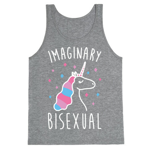 Imaginary Bisexual Unicorn Tank Top