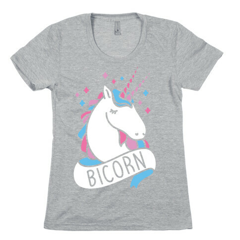 Bicorn Womens T-Shirt