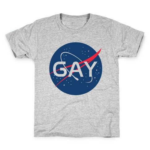 Gay Nasa Parody Kids T-Shirt