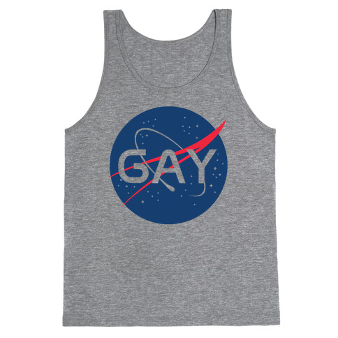 Gay Nasa Parody Tank Top