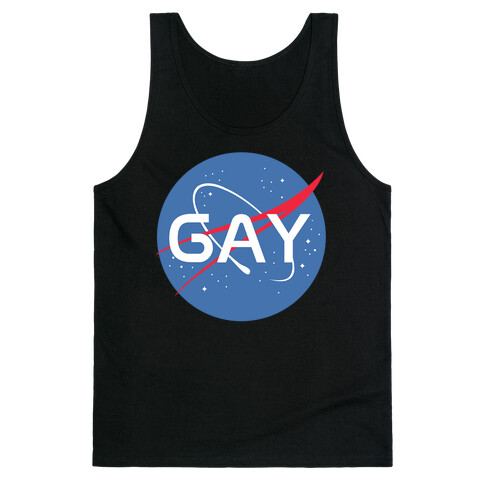 Gay Nasa Parody Tank Top