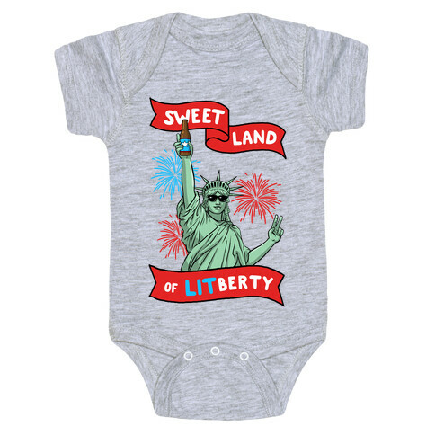 Sweet Land of LITberty Baby One-Piece