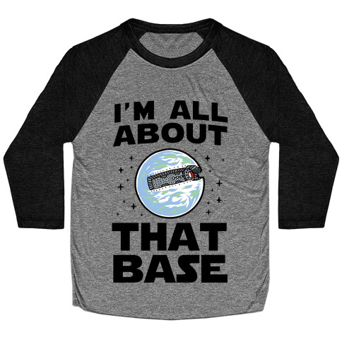 I'm All About That Base Baseball Tee