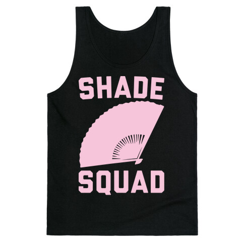 Shade Squad White Print Tank Top