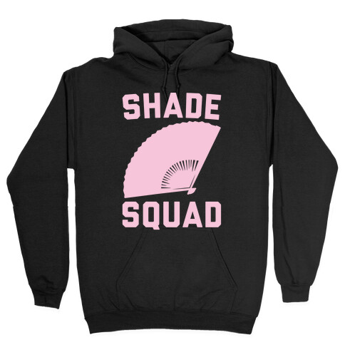 Shade Squad White Print Hooded Sweatshirt