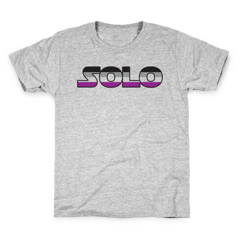 Solo (Asexual) Kids T-Shirt