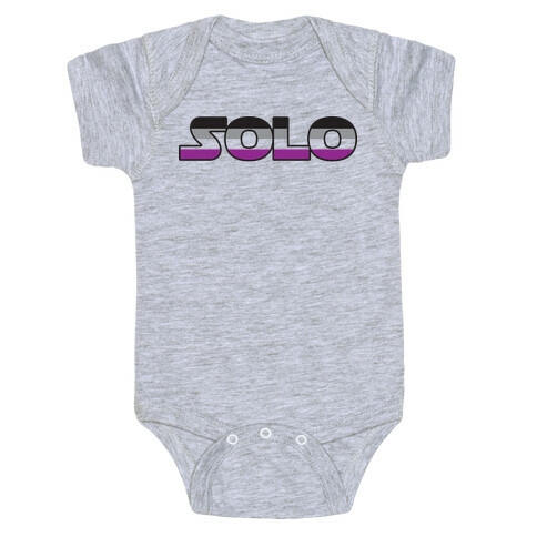Solo (Asexual) Baby One-Piece