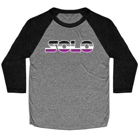 Solo (Asexual) Baseball Tee