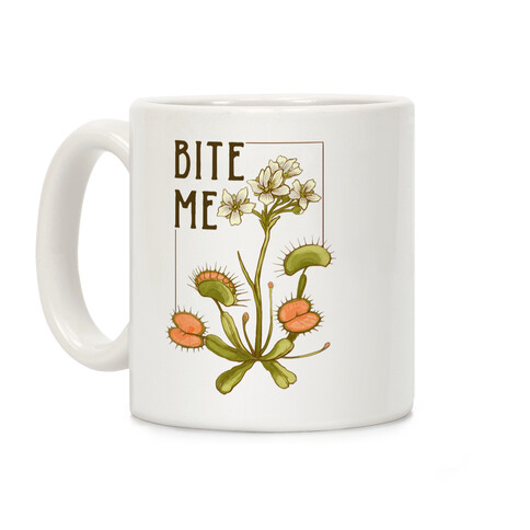 Bite Me Venus Flytrap Coffee Mug