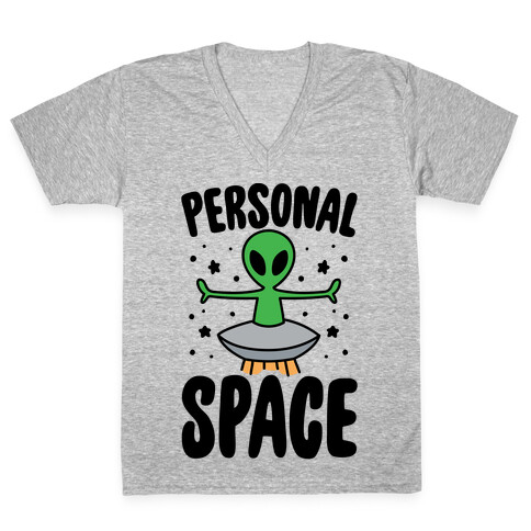 Personal Space  V-Neck Tee Shirt