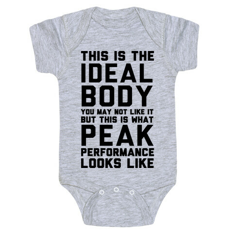 This Is The Ideal Body Baby One-Piece