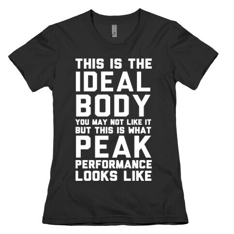 This Is The Ideal Body Womens T-Shirt