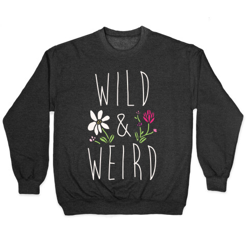 Wild & Weird White Print Pullover