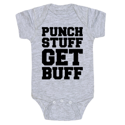 Punch Stuff Get Buff Baby One-Piece