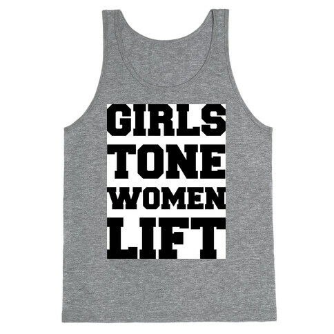 Girls Tone Women Lift Tank Top