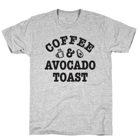 Coffee & Avocado Toast T-Shirt