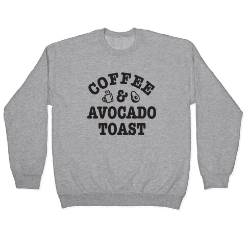 Coffee & Avocado Toast Pullover