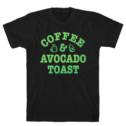 Coffee & Avocado Toast T-Shirt