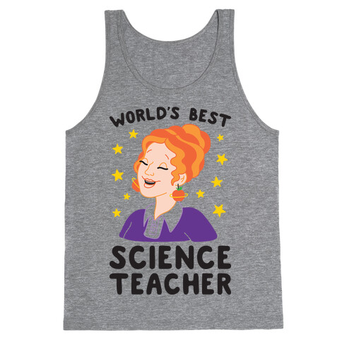 World's Best Science Teacher Tank Top