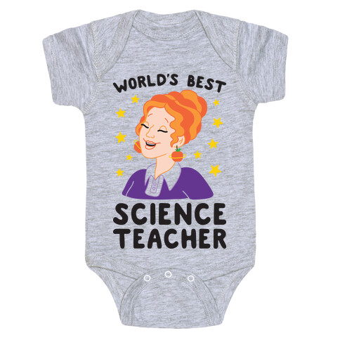 World's Best Science Teacher Baby One-Piece