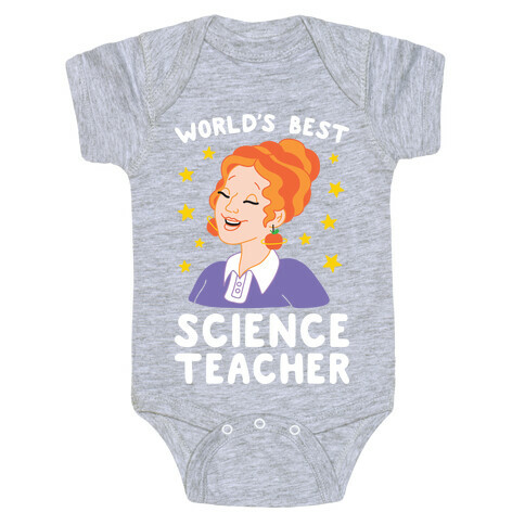 World's Best Science Teacher Baby One-Piece