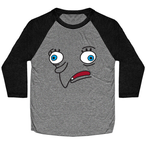 Mocking Sponge Meme Baseball Tee