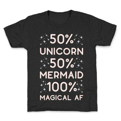 50% Unicorn 50% Mermaid Kids T-Shirt