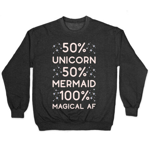 50% Unicorn 50% Mermaid Pullover