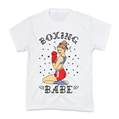 Boxing Babe Kids T-Shirt